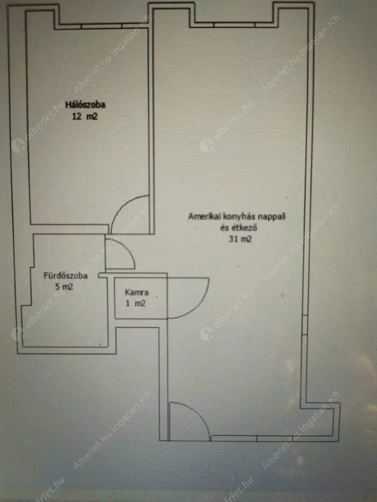 Kiadó albérlet 270000 Ft/hó áron: Budapest, I. kerület  Pálya utca. Mérete: 50 nm, 2 szobás | Alberlet.hu - 5832697