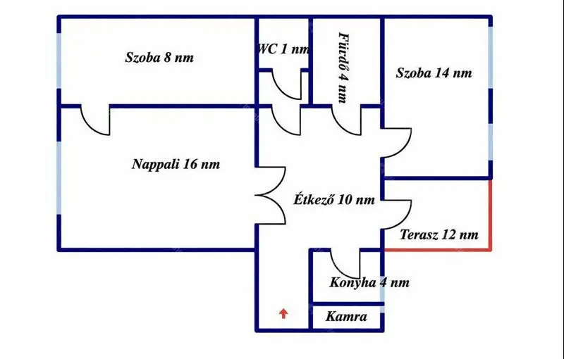 Kiadó albérlet 295000 Ft/hó áron: Budapest, I. kerület  Toldy Ferenc utca. Mérete: 72 nm, 2 szobás | Alberlet.hu - 6703752
