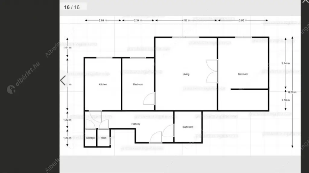 Kiadó albérlet 540000 Ft/hó áron: Budapest, II. kerület  Buday László utca. Mérete: 80 nm, 3 szobás | Alberlet.hu - 6530347