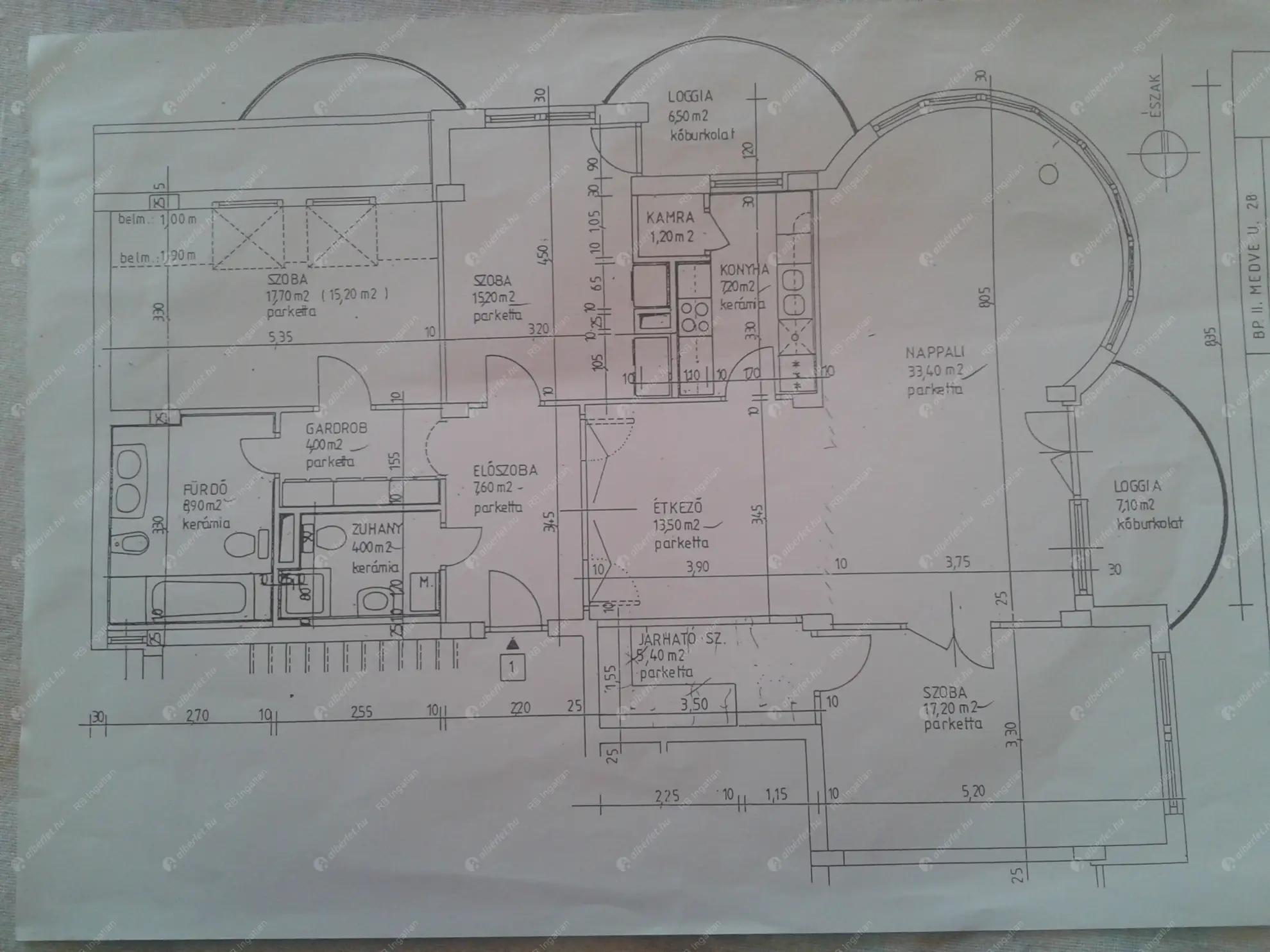 Kiadó albérlet 700000 Ft/hó áron: Budapest, II. kerület  Medve utca. Mérete: 141 nm, 4 szobás | Alberlet.hu - 6572365