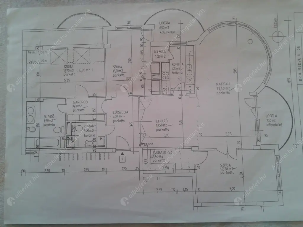 Kiadó albérlet 650000 Ft/hó áron: Budapest, II. kerület  Medve utca. Mérete: 141 nm, 4 szobás | Alberlet.hu - 6627925
