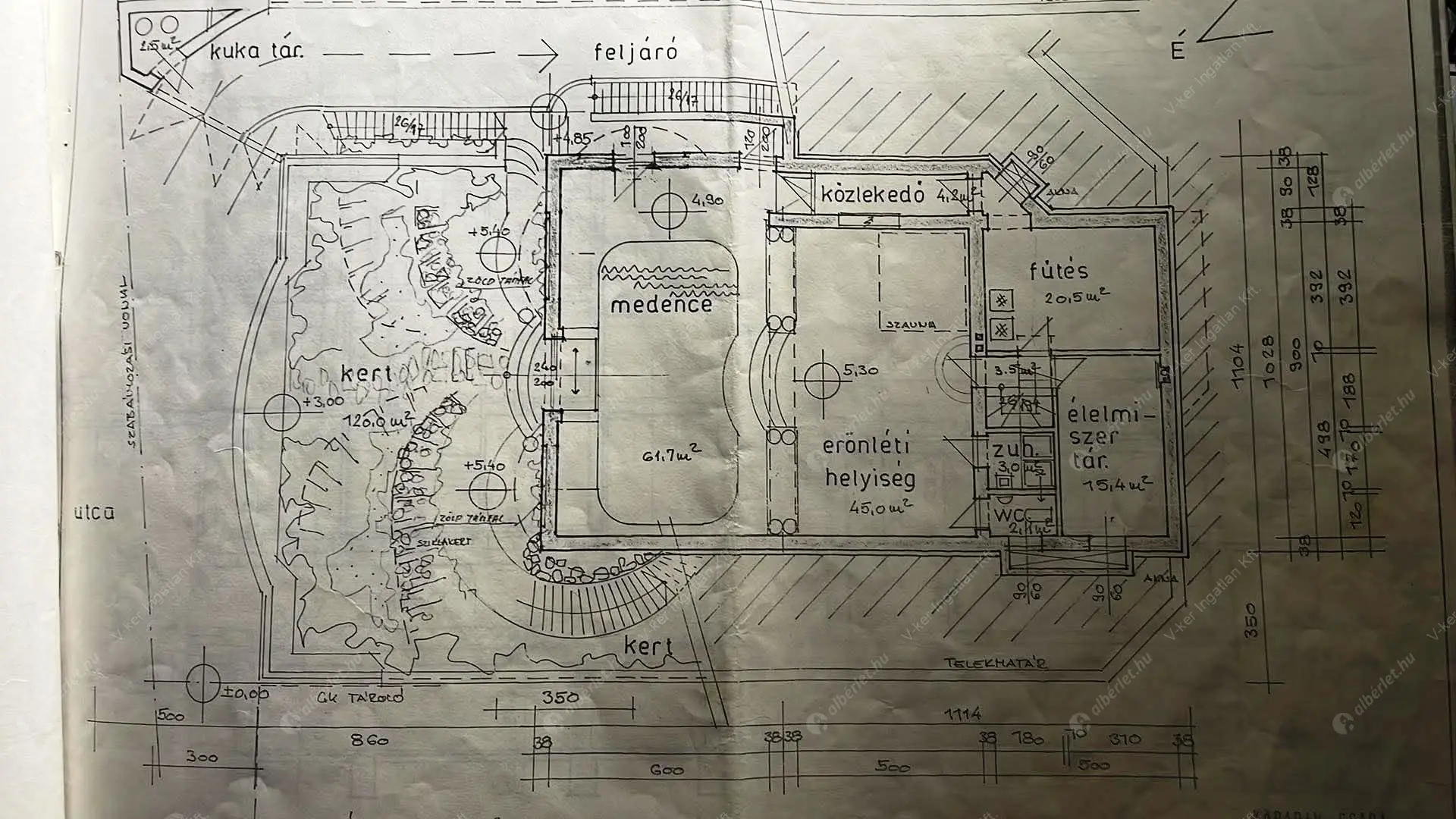 Kiadó albérlet 1108000 Ft/hó áron: Budapest, II. kerület  Simon utca. Mérete: 320 nm, 6 szobás | Alberlet.hu - 6493377