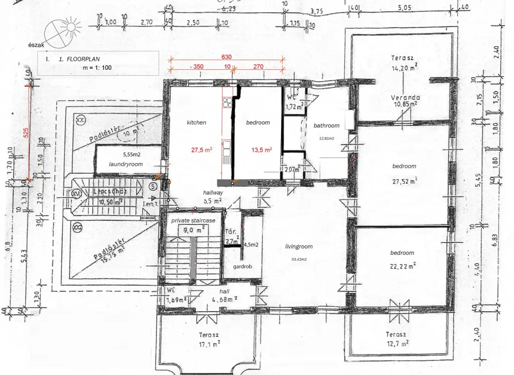 Kiadó albérlet 1200000 Ft/hó áron: Budapest, II. kerület  Szemlőhegy utca. Mérete: 164 nm, 4 szobás | Alberlet.hu - 6518914
