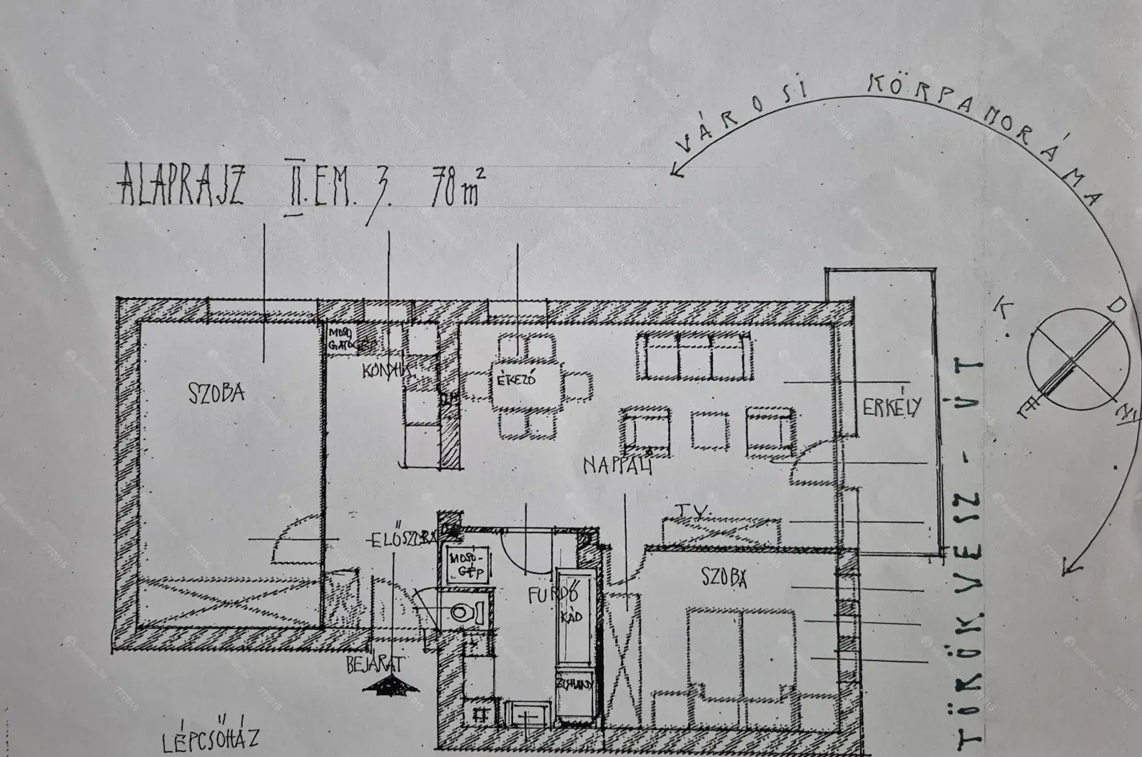 Kiadó albérlet 390000 Ft/hó áron: Budapest, II. kerület   Törökvész utca . Mérete: 78 nm, 1 szobás | Alberlet.hu - 6696794