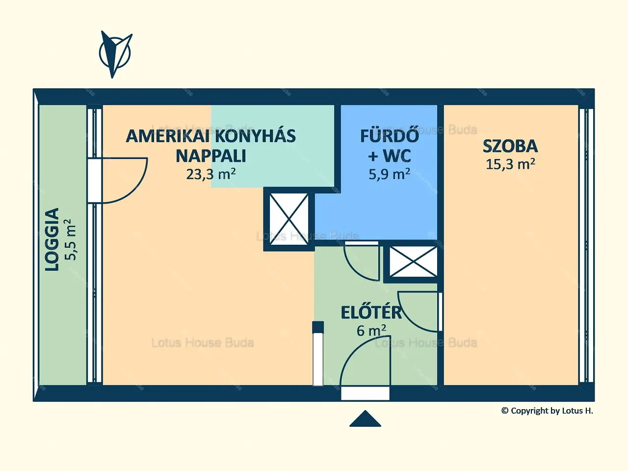 Kiadó albérlet 280000 Ft/hó áron: Budapest, II. kerület  Zöldlomb utca. Mérete: 55 nm, 2 szobás | Alberlet.hu - 6691661