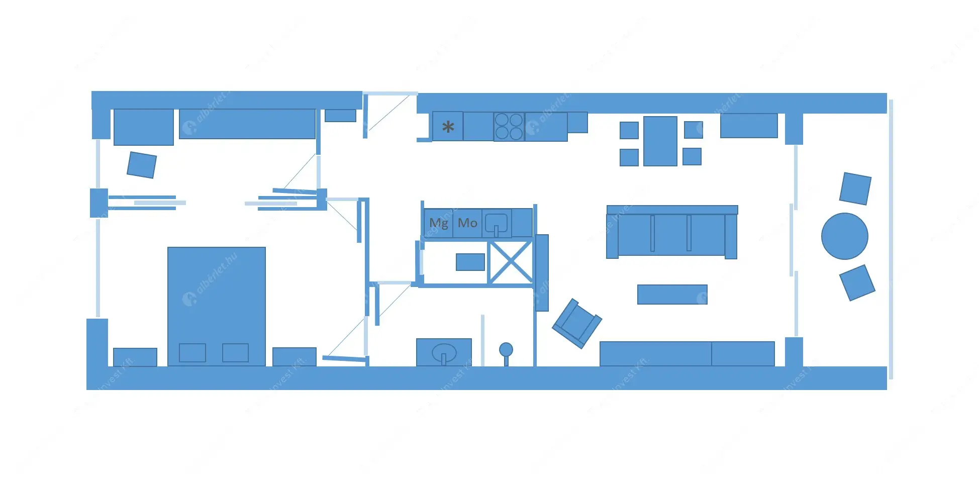 Kiadó albérlet 440000 Ft/hó áron: Budapest, II. kerület  Zöldmáli lejtő. Mérete: 65 nm, 3 szobás | Alberlet.hu - 6569094