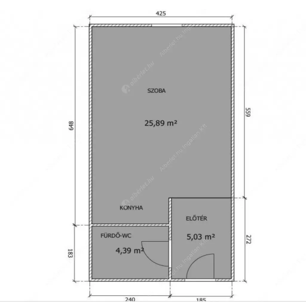 Kiadó albérlet 220000 Ft/hó áron: Budapest, III. kerület  Lajos utca. Mérete: 35 nm, 1 szobás | Alberlet.hu - 6638507