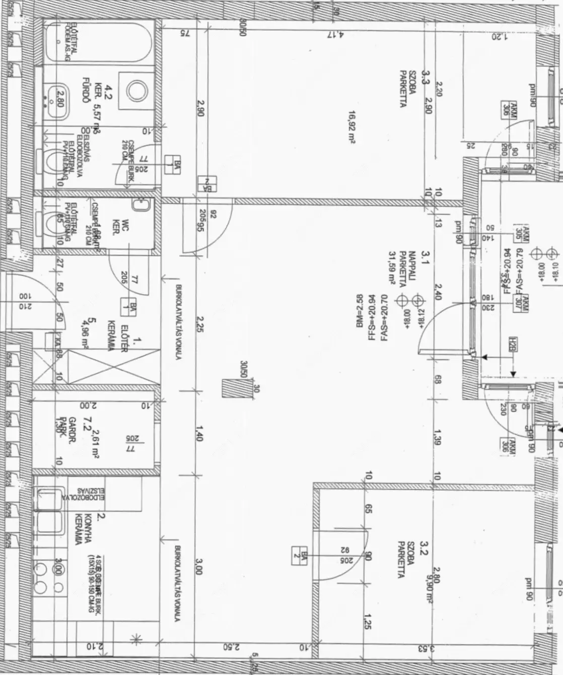 Kiadó albérlet 390000 Ft/hó áron: Budapest, III. kerület  Lajos utca. Mérete: 78 nm, 3 szobás | Alberlet.hu - 6494811