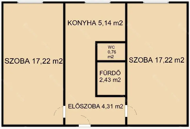 Kiadó albérlet 250000 Ft/hó áron: Budapest, III. kerület  Szél utca. Mérete: 50 nm, 2 szobás | Alberlet.hu - 6699242