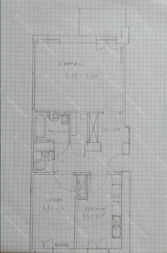 Kiadó albérlet 290000 Ft/hó áron: Budapest, III. kerület  Tündérliget utca. Mérete: 56 nm, 1 szobás | Alberlet.hu - 6658331