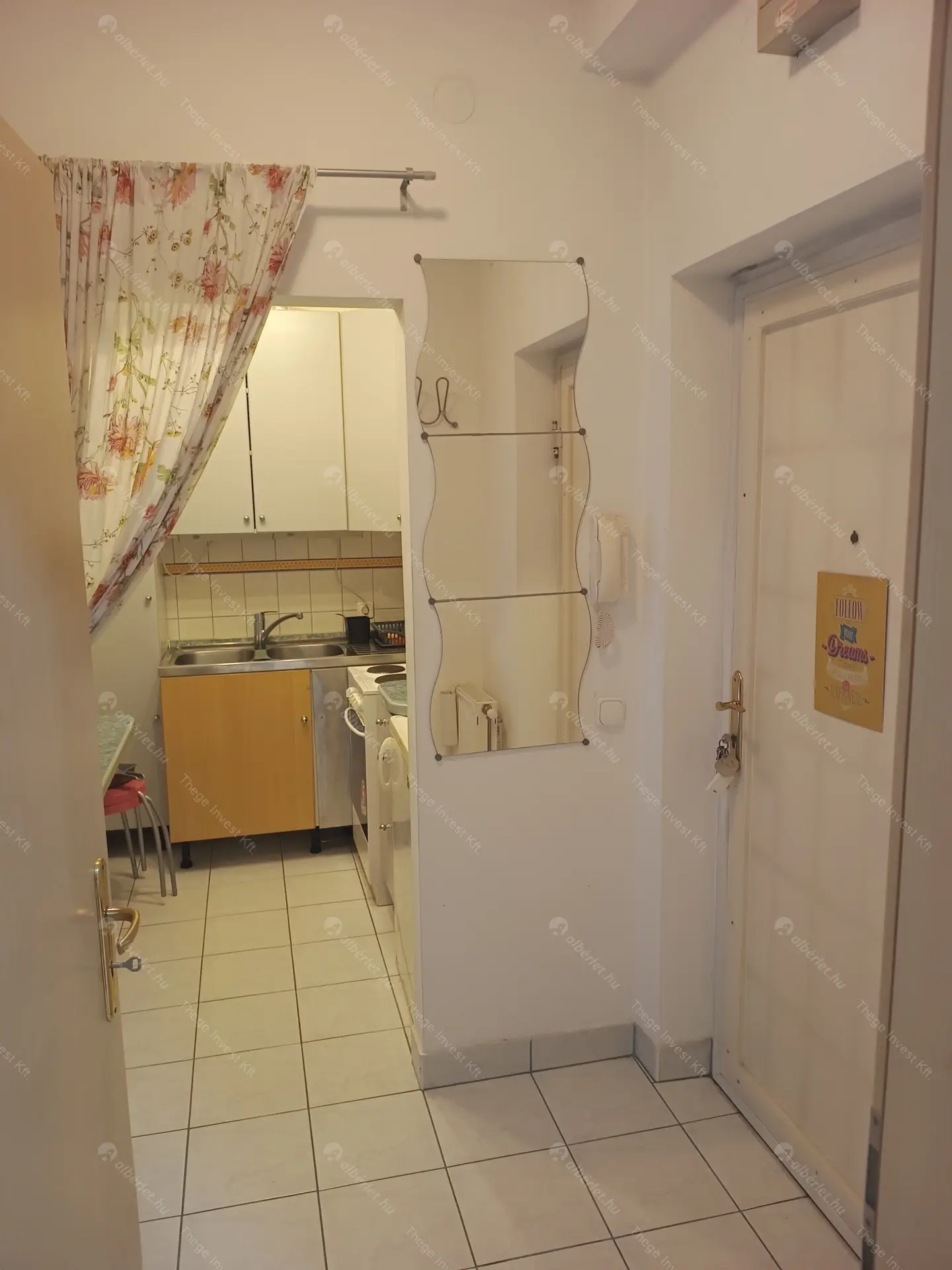 Kiadó albérlet 230000 Ft/hó áron: Budapest, IX. kerület  Berzenczey utca. Mérete: 35 nm, 1 szobás | Alberlet.hu - 6543688