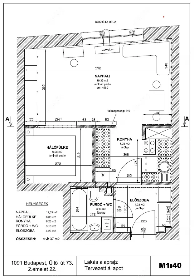 Kiadó albérlet 220000 Ft/hó áron: Budapest, IX. kerület  Bokréta utca. Mérete: 37 nm, 1 szobás | Alberlet.hu - 6635930