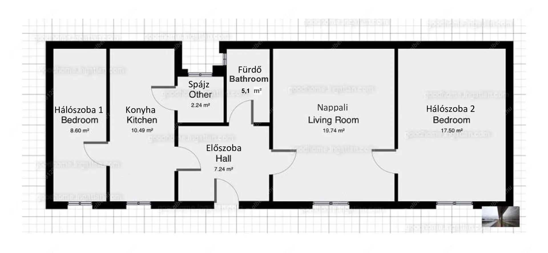 Kiadó albérlet 330000 Ft/hó áron: Budapest, IX. kerület  Ipar utca. Mérete: 70 nm, 3 szobás | Alberlet.hu - 6438258