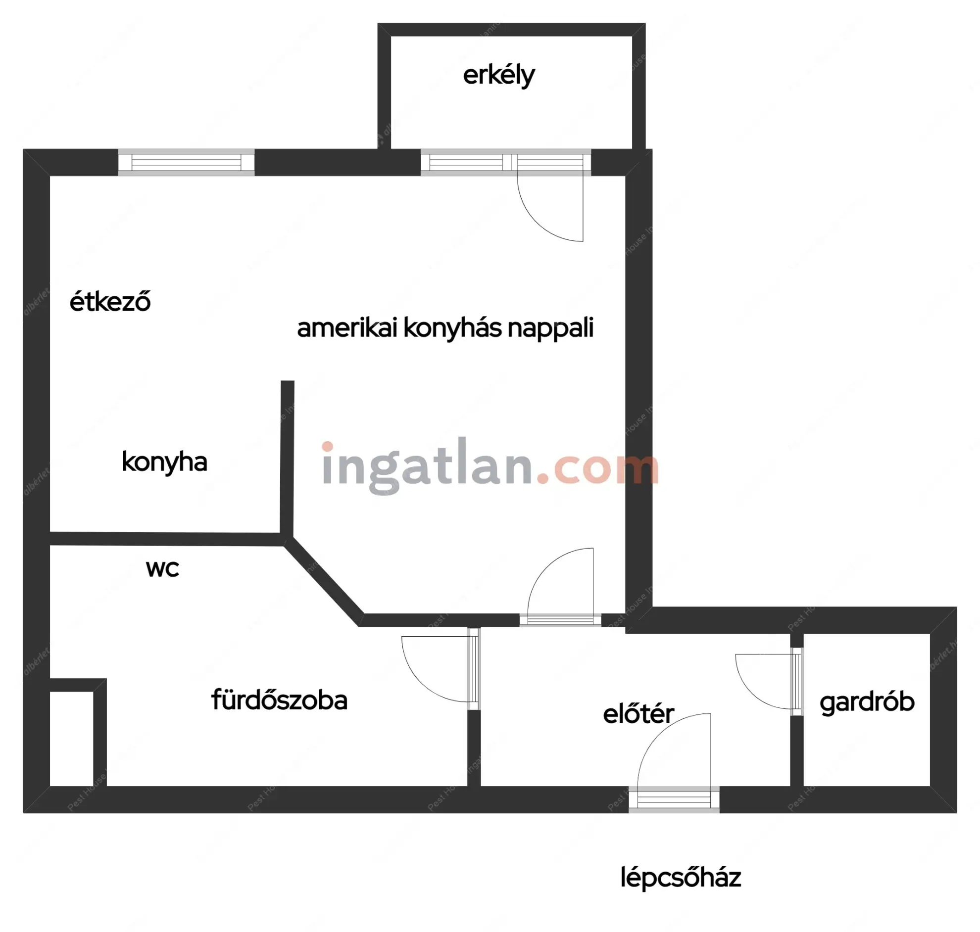Kiadó albérlet 190000 Ft/hó áron: Budapest, IX. kerület  Liliom utca. Mérete: 37 nm, 1 szobás | Alberlet.hu - 6590850