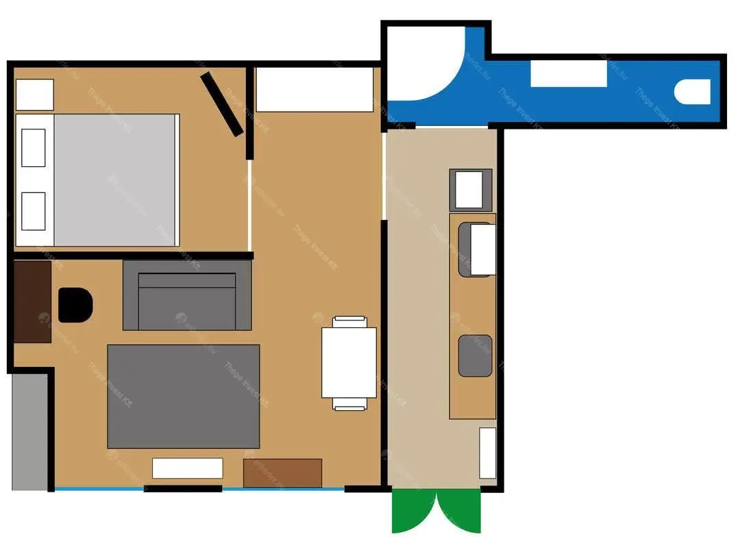 Kiadó albérlet 240000 Ft/hó áron: Budapest, IX. kerület  Lónyay utca. Mérete: 40 nm, 2 szobás | Alberlet.hu - 6640313