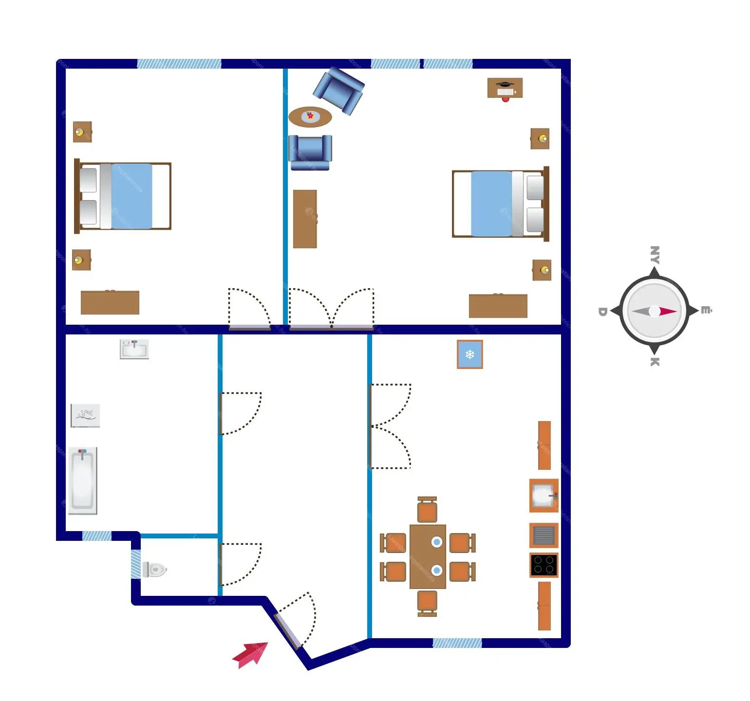 Kiadó albérlet 330000 Ft/hó áron: Budapest, IX. kerület  Márton utca. Mérete: 89 nm, 2 szobás | Alberlet.hu - 6699637