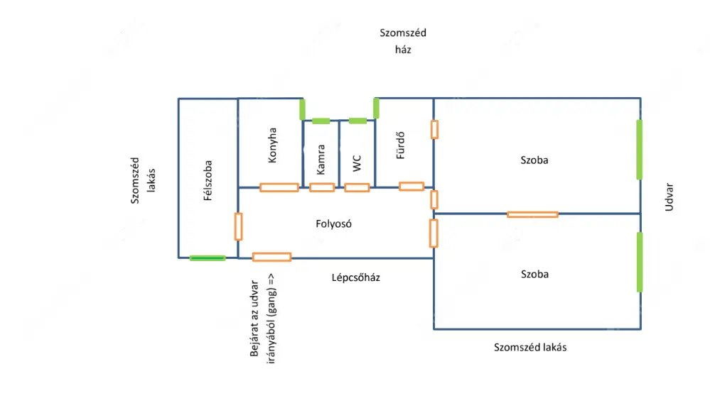 Kiadó albérlet 70000 Ft/hó áron: Budapest, IX. kerület  Mihálkovics utca. Mérete: 79 nm, 2 szobás | Alberlet.hu - 6600668
