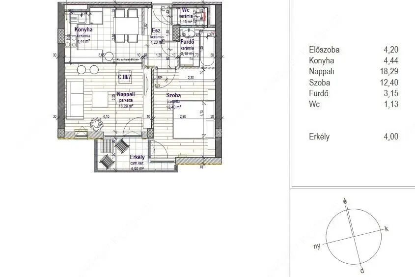 Kiadó albérlet 260000 Ft/hó áron: Budapest, IX. kerület  Thaly Kálmán utca. Mérete: 44 nm, 2 szobás | Alberlet.hu - 6586855