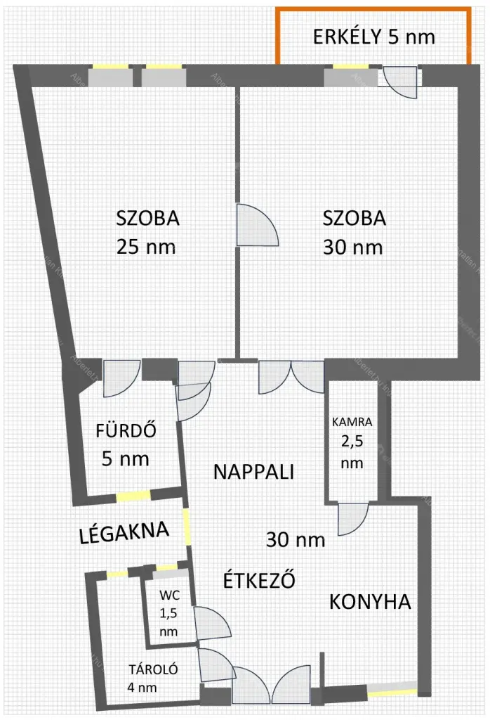 Kiadó albérlet 370000 Ft/hó áron: Budapest, IX. kerület  Üllői út. Mérete: 98 nm, 3 szobás | Alberlet.hu - 6684197