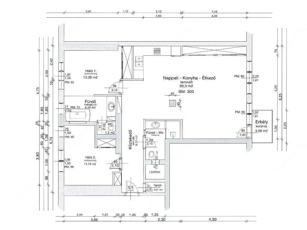 Kiadó albérlet 617000 Ft/hó áron: Budapest, V. kerület  Falk Miksa utca. Mérete: 100 nm, 3 szobás | Alberlet.hu - 6583397