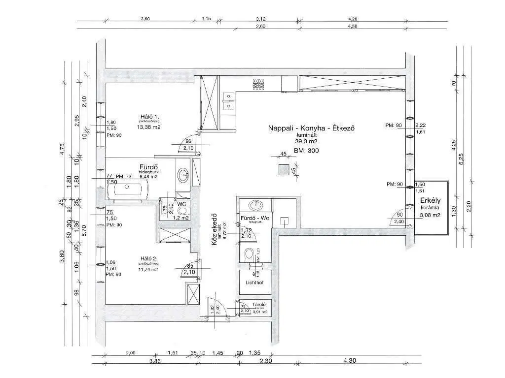 Kiadó albérlet 605000 Ft/hó áron: Budapest, V. kerület  Falk Miksa utca. Mérete: 100 nm, 3 szobás | Alberlet.hu - 6640537