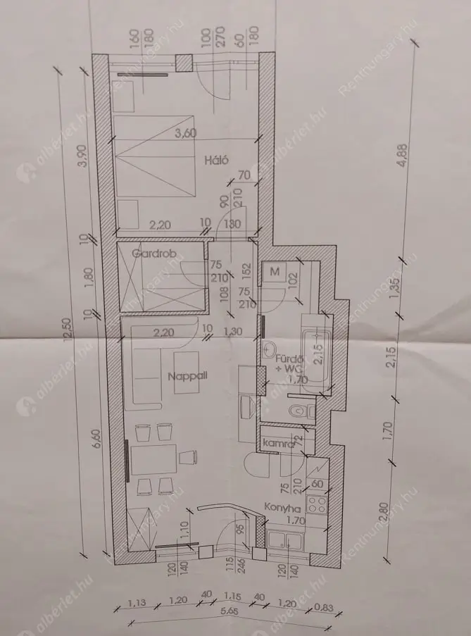 Kiadó albérlet 370000 Ft/hó áron: Budapest, V. kerület  József nádor tér. Mérete: 59 nm, 2 szobás | Alberlet.hu - 6594471