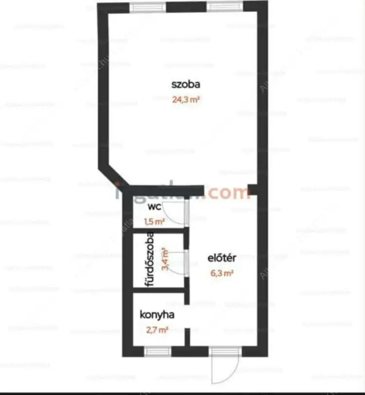 Kiadó albérlet 220000 Ft/hó áron: Budapest, V. kerület  Kálmán Imre utca. Mérete: 38 nm, 1 szobás | Alberlet.hu - 6567021