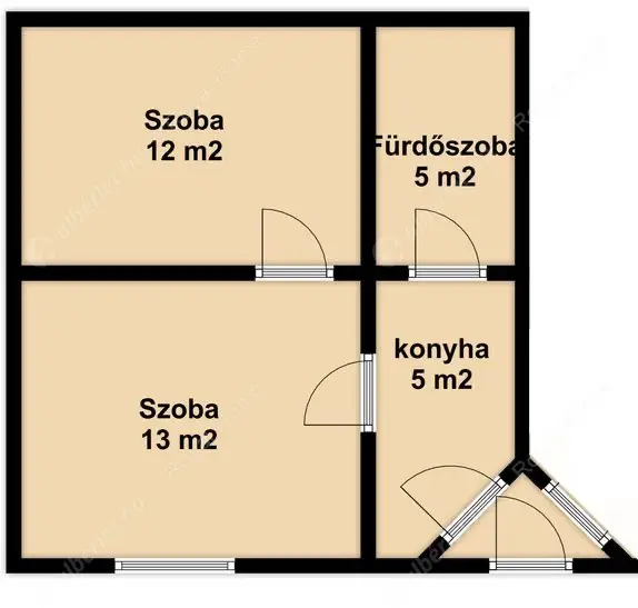 Kiadó albérlet 250000 Ft/hó áron: Budapest, V. kerület  Kossuth Lajos utca. Mérete: 35 nm, 2 szobás | Alberlet.hu - 6618557