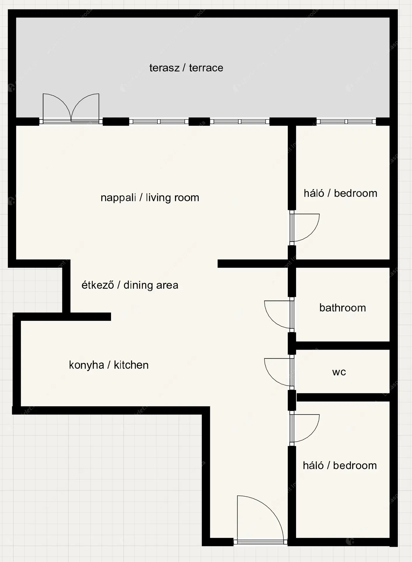 Kiadó albérlet 619000 Ft/hó áron: Budapest, V. kerület  Október 6. utca. Mérete: 62 nm, 3 szobás | Alberlet.hu - 6445669