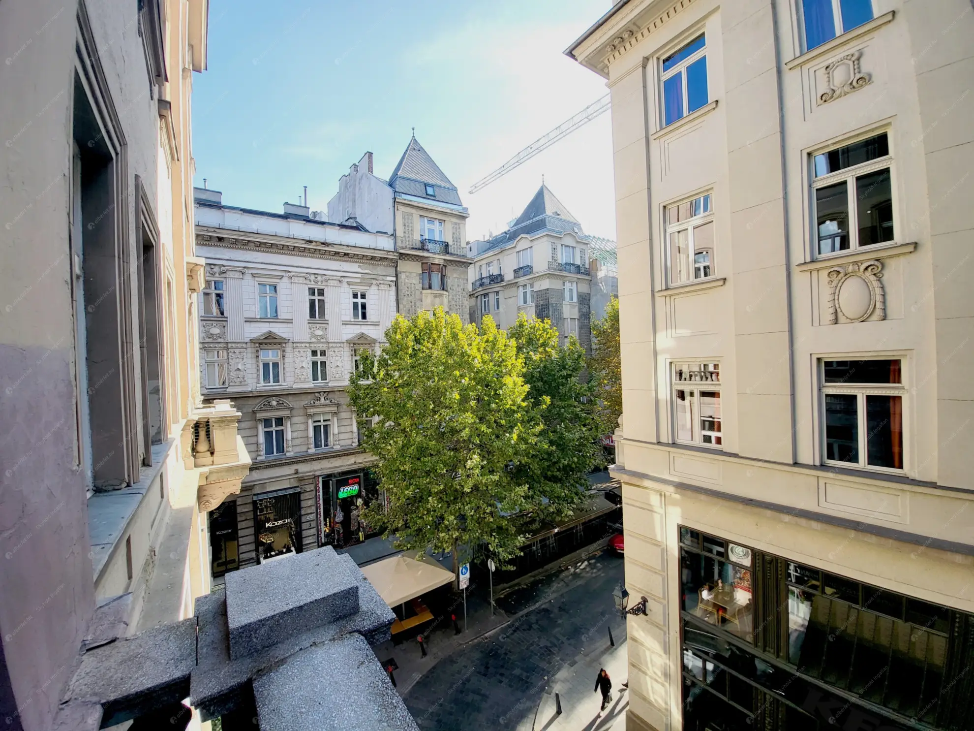 Kiadó albérlet 295000 Ft/hó áron: Budapest, V. kerület  Váci utca. Mérete: 40 nm, 1 szobás | Alberlet.hu - 6573762