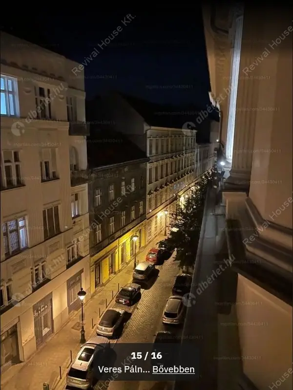 Kiadó albérlet 1146000 Ft/hó áron: Budapest, V. kerület  Veres Pálné utca. Mérete: 125 nm, 3 szobás | Alberlet.hu - 6463041