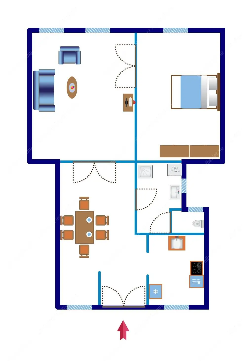 Kiadó albérlet 572000 Ft/hó áron: Budapest, VI. kerület  Andrássy út. Mérete: 108 nm, 4 szobás | Alberlet.hu - 6592004