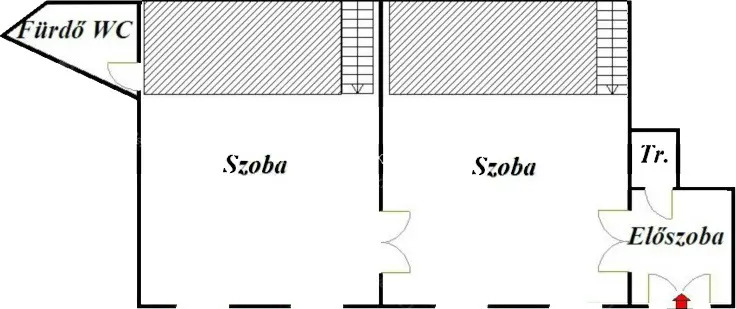 Kiadó albérlet 230000 Ft/hó áron: Budapest, VI. kerület  Anker köz. Mérete: 68 nm, 2 szobás | Alberlet.hu - 6665765