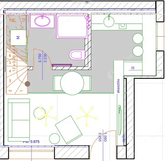 Kiadó albérlet 290000 Ft/hó áron: Budapest, VI. kerület  Nagymező utca. Mérete: 50 nm, 2 szobás | Alberlet.hu - 6547598