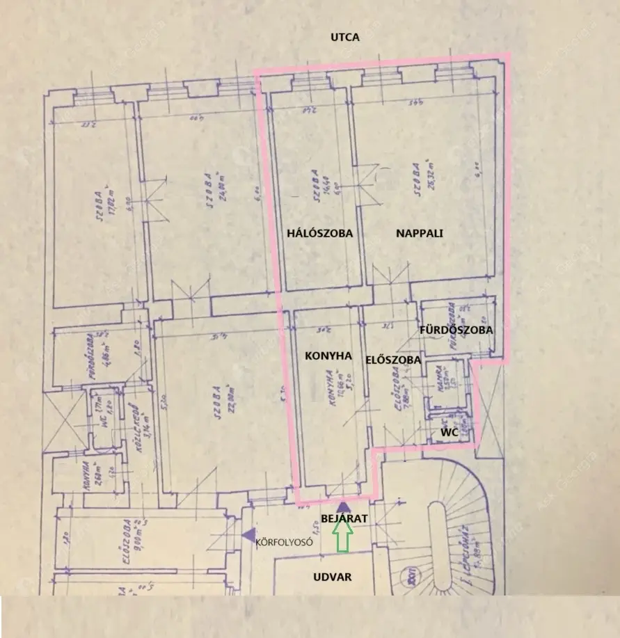 Kiadó albérlet 270000 Ft/hó áron: Budapest, VI. kerület  Szív utca. Mérete: 65 nm, 2 szobás | Alberlet.hu - 6575559