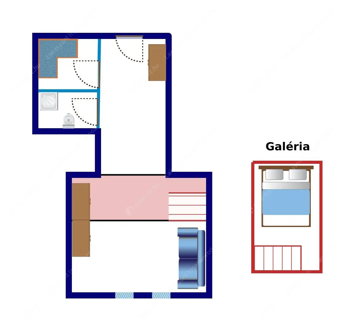 Kiadó albérlet 269000 Ft/hó áron: Budapest, VI. kerület  Szófia utca. Mérete: 55 nm, 1 szobás | Alberlet.hu - 6613748