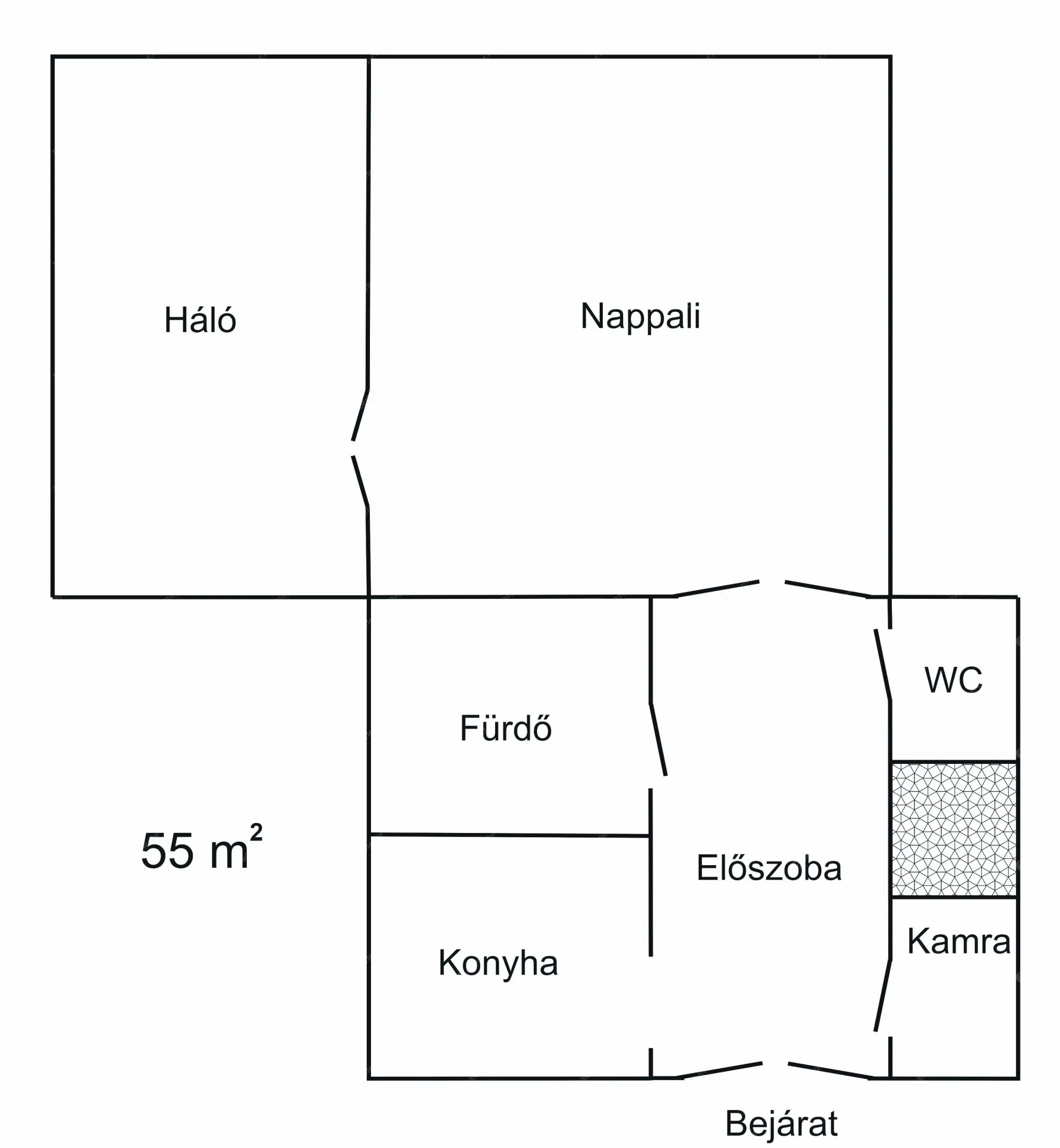 Kiadó albérlet 270000 Ft/hó áron: Budapest, VI. kerület  Szondi utca. Mérete: 55 nm, 2 szobás | Alberlet.hu - 6603793