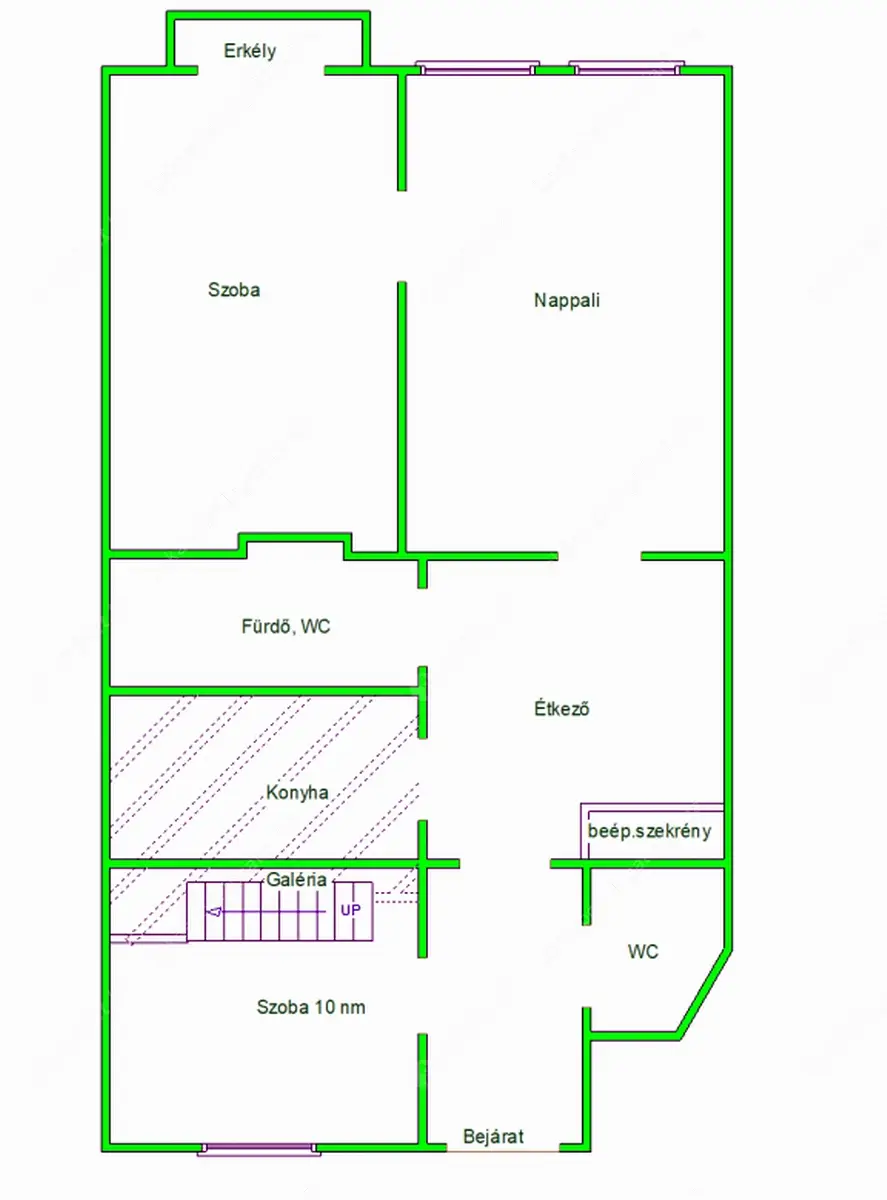 Kiadó albérlet 340000 Ft/hó áron: Budapest, VI. kerület  Teréz körút. Mérete: 70 nm, 2 szobás | Alberlet.hu - 6504460