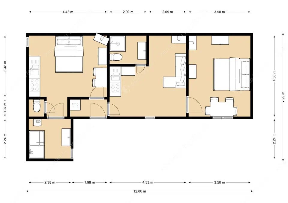 Kiadó albérlet 390000 Ft/hó áron: Budapest, VI. kerület  Vasvári Pál utca. Mérete: 69 nm, 3 szobás | Alberlet.hu - 6622333