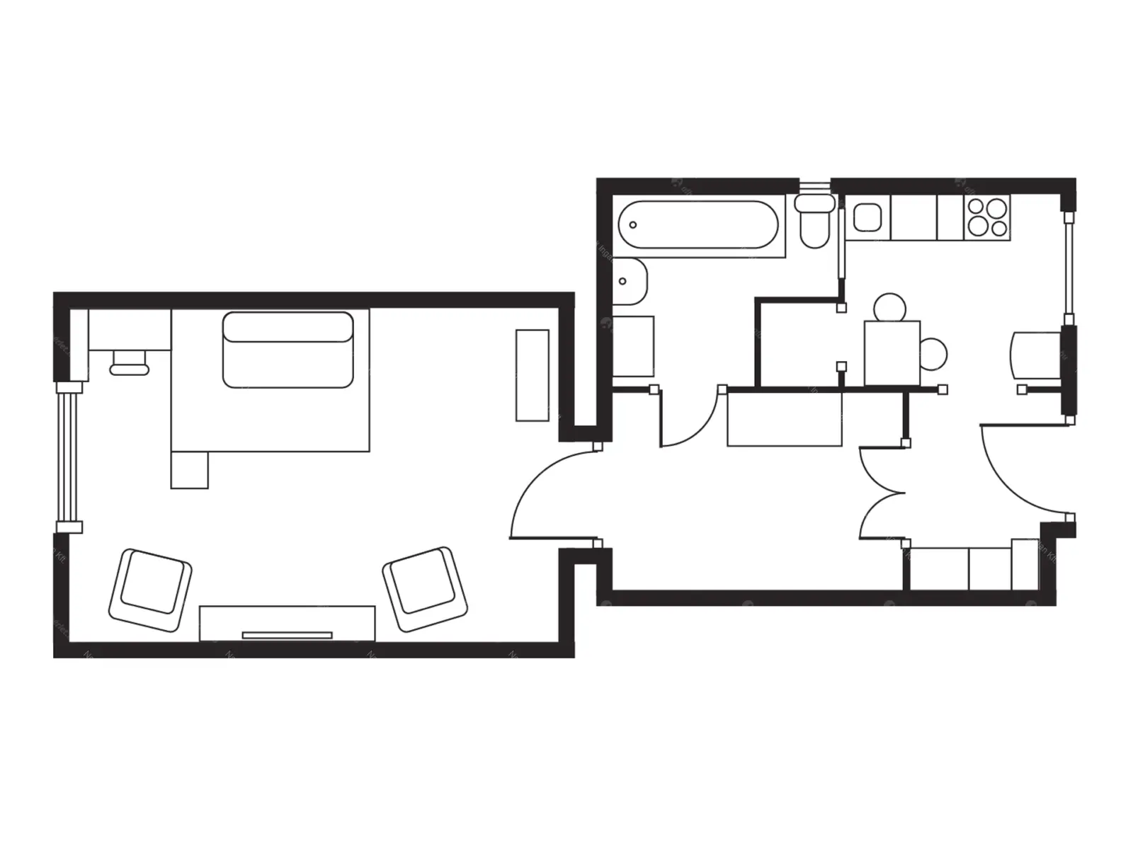 Kiadó albérlet 230000 Ft/hó áron: Budapest, VII. kerület  Almássy tér. Mérete: 40 nm, 1 szobás | Alberlet.hu - 6650262