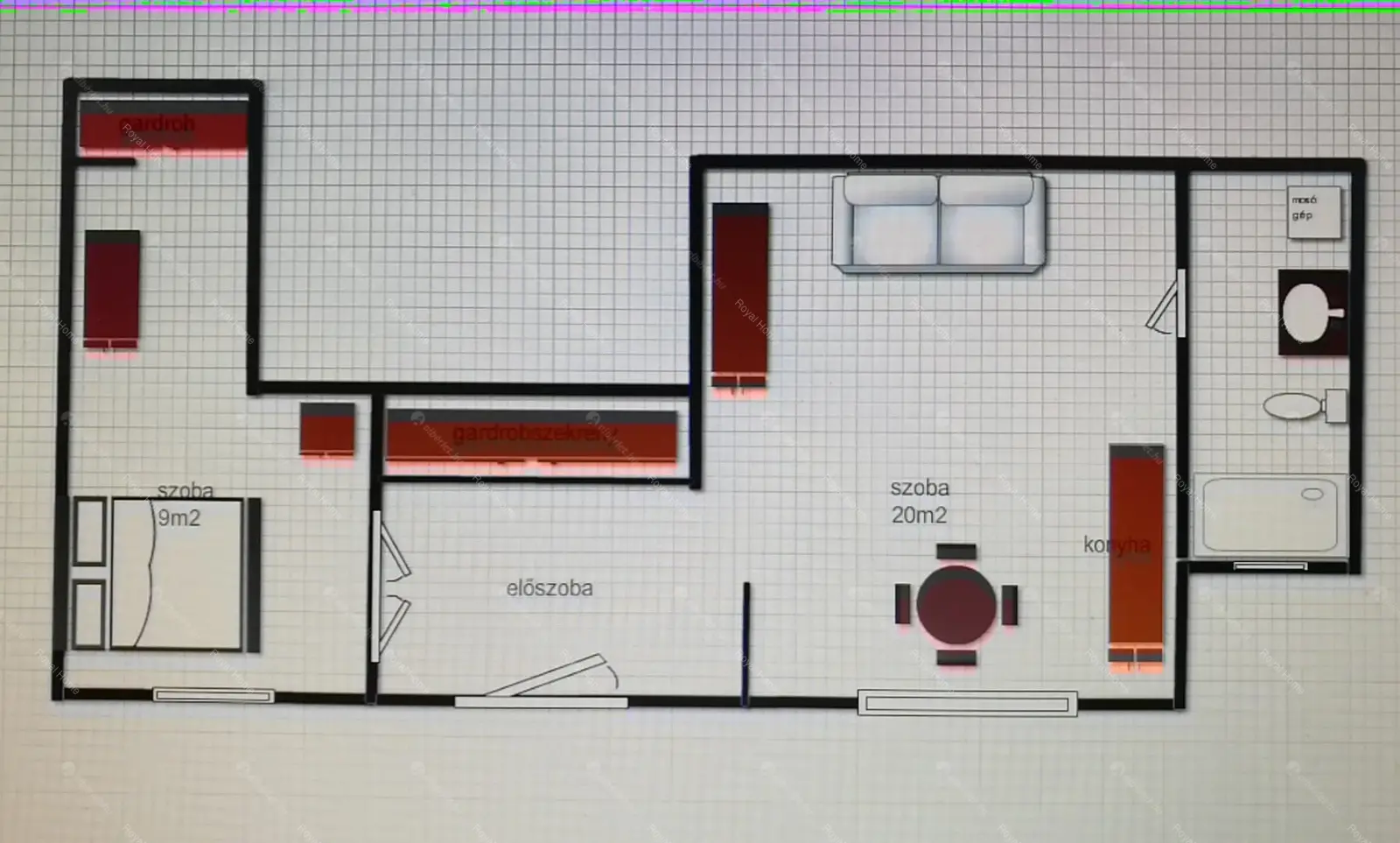 Kiadó albérlet 230000 Ft/hó áron: Budapest, VII. kerület  Dohány utca. Mérete: 40 nm, 1 szobás | Alberlet.hu - 6662434