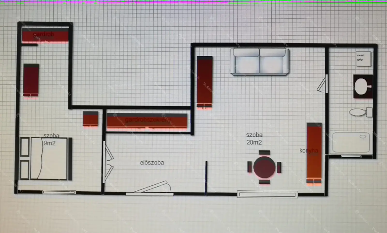 Kiadó albérlet 230000 Ft/hó áron: Budapest, VII. kerület  Dohány utca. Mérete: 40 nm, 1 szobás | Alberlet.hu - 6669778