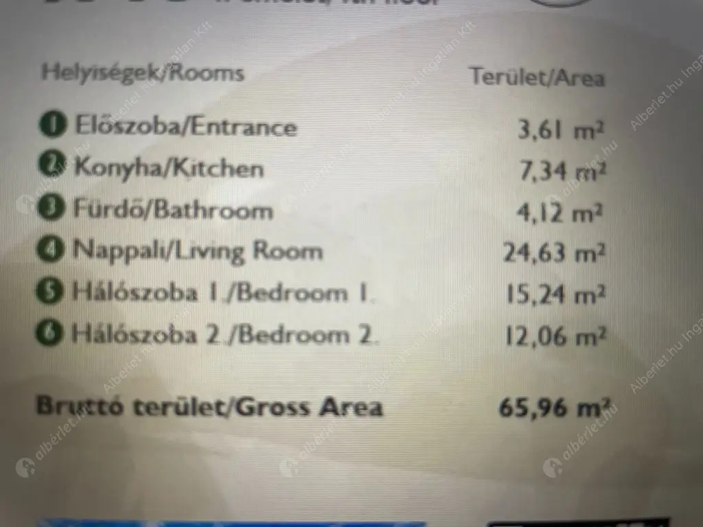 Kiadó albérlet 390000 Ft/hó áron: Budapest, VII. kerület  Garay utca. Mérete: 66 nm, 3 szobás | Alberlet.hu - 6632986