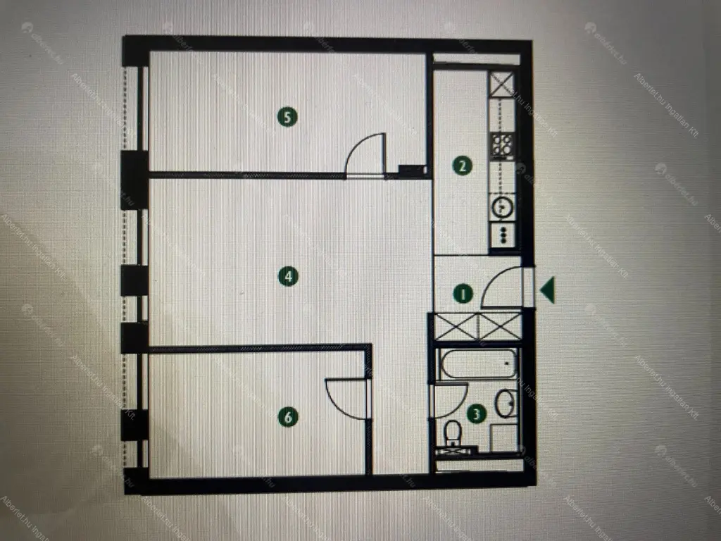 Kiadó albérlet 390000 Ft/hó áron: Budapest, VII. kerület  Garay utca. Mérete: 66 nm, 3 szobás | Alberlet.hu - 6636010