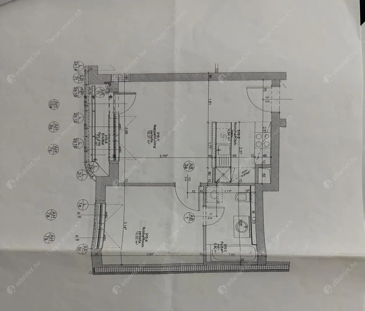 Kiadó albérlet 275000 Ft/hó áron: Budapest, VII. kerület  Holló utca. Mérete: 42 nm, 2 szobás | Alberlet.hu - 6623052