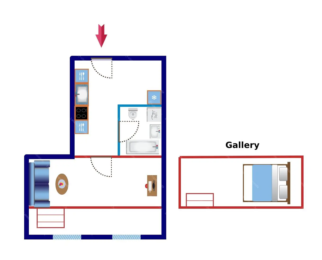 Kiadó albérlet 215000 Ft/hó áron: Budapest, VII. kerület  István út. Mérete: 35 nm, 1 szobás | Alberlet.hu - 6704577