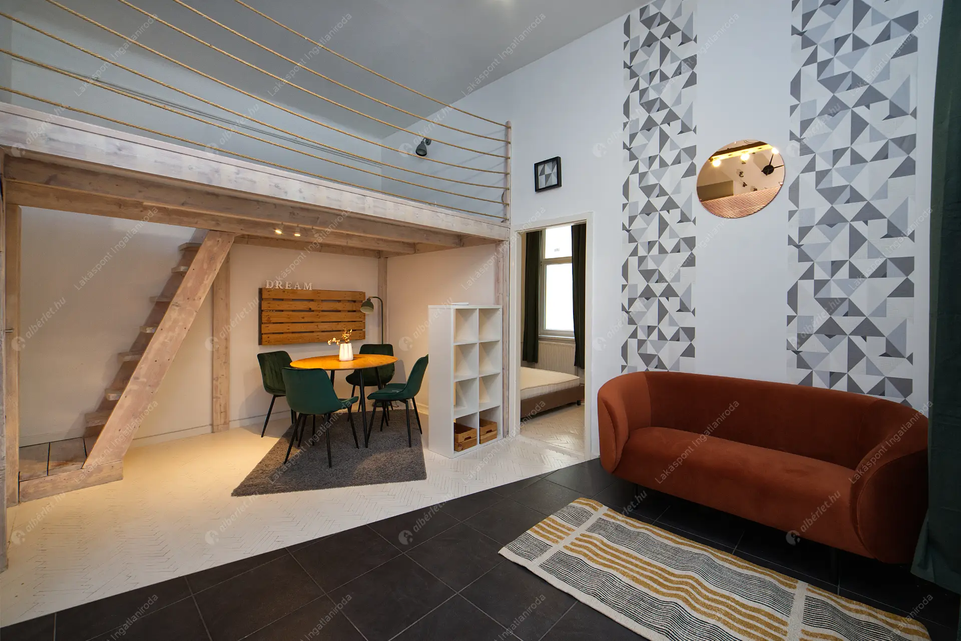 Kiadó albérlet 250000 Ft/hó áron: Budapest, VII. kerület  Murányi utca. Mérete: 40 nm, 2 szobás | Alberlet.hu - 6607934