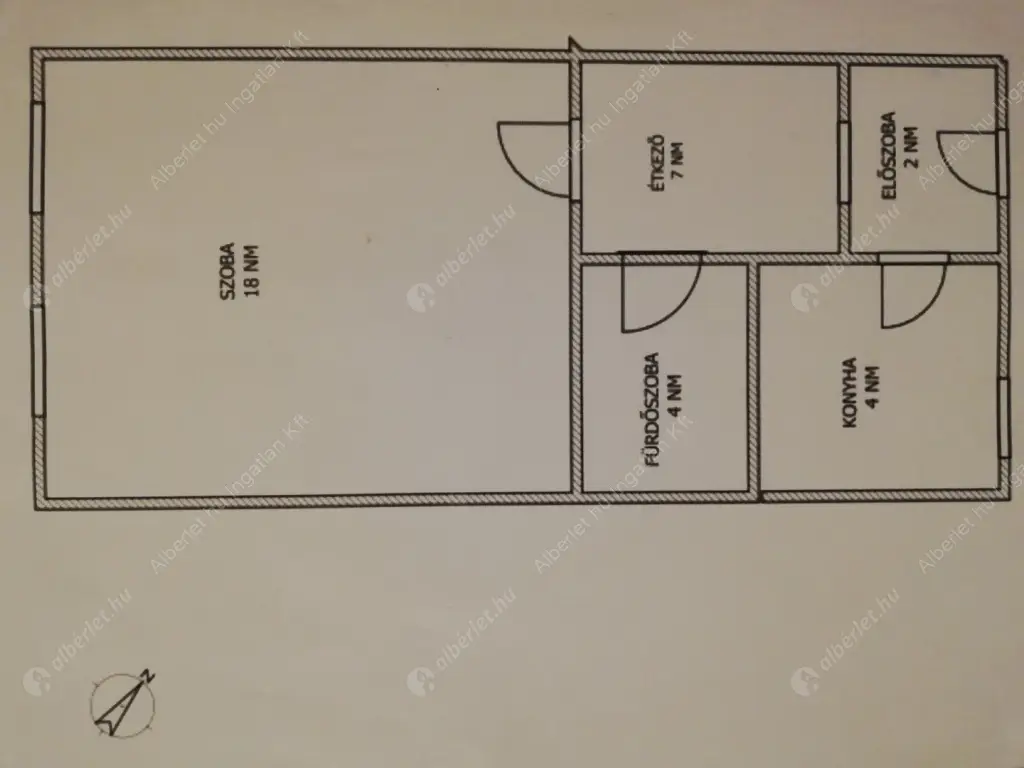 Kiadó albérlet 188000 Ft/hó áron: Budapest, VII. kerület  Nefelejcs utca. Mérete: 35 nm, 1 szobás | Alberlet.hu - 6606352