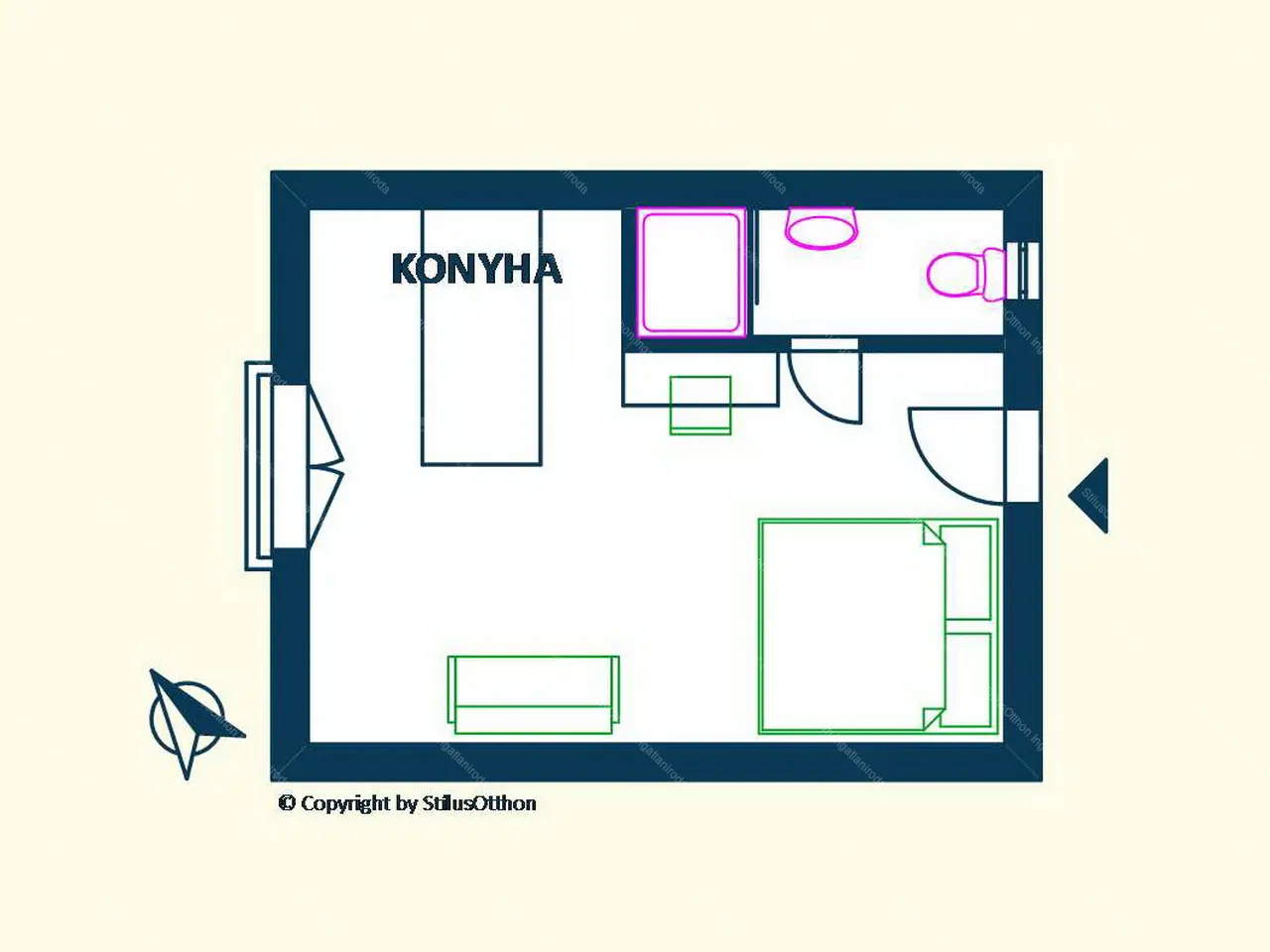 Kiadó albérlet 200000 Ft/hó áron: Budapest, VII. kerület  Rottenbiller utca. Mérete: 30 nm, 1 szobás | Alberlet.hu - 6680911