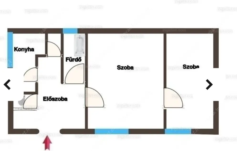 Kiadó albérlet 240000 Ft/hó áron: Budapest, VIII. kerület  Baross utca. Mérete: 56 nm, 2 szobás | Alberlet.hu - 6572804